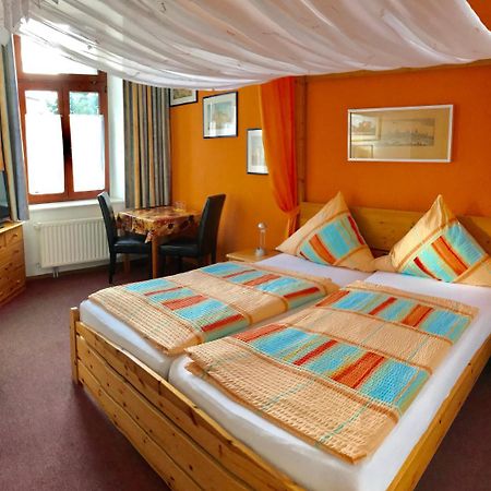 Hotel Pension Holzhausen Quedlinburg Esterno foto
