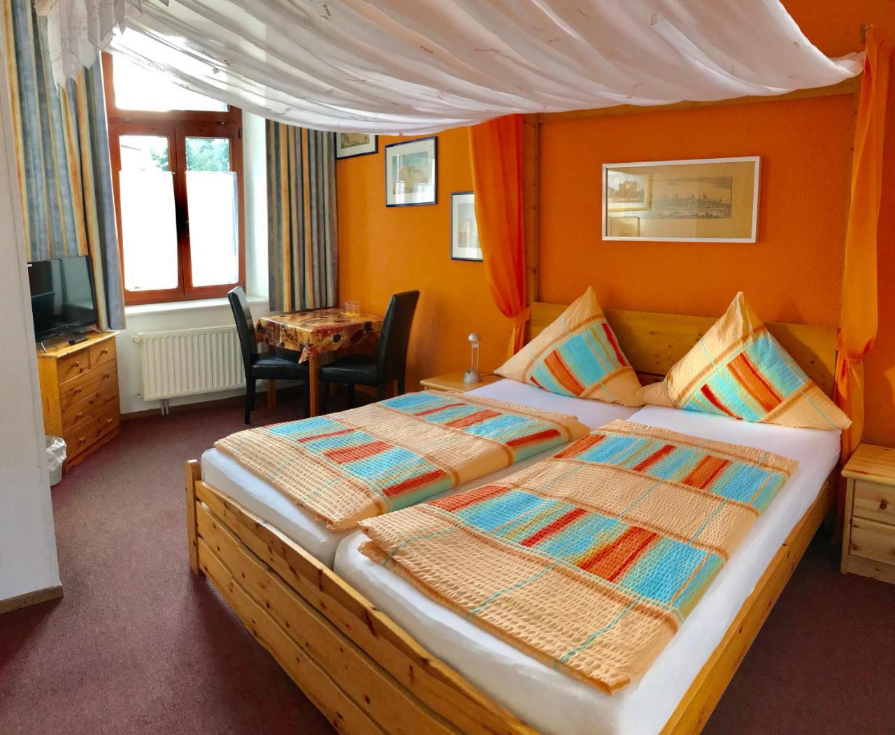 Hotel Pension Holzhausen Quedlinburg Esterno foto