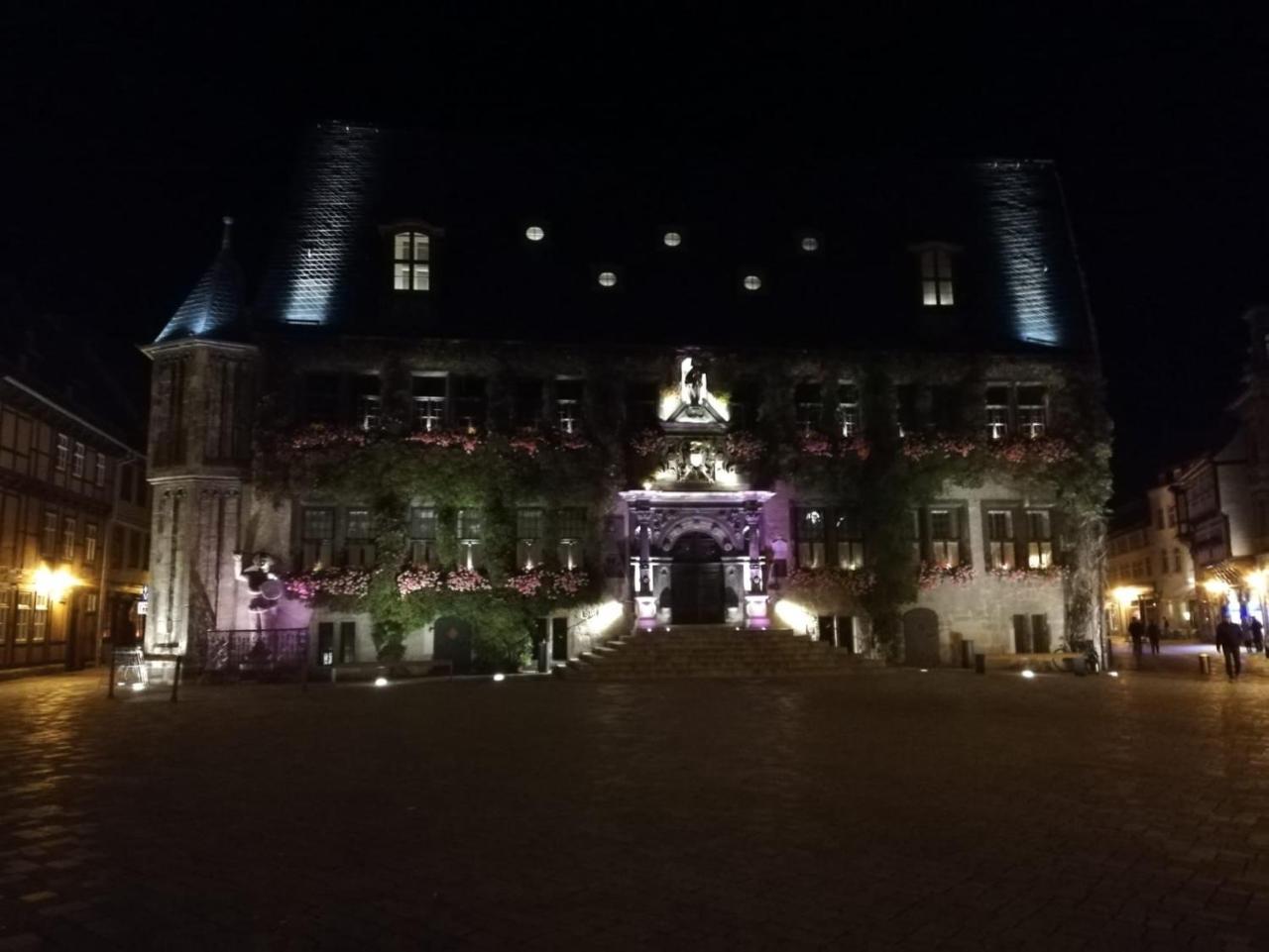Hotel Pension Holzhausen Quedlinburg Esterno foto
