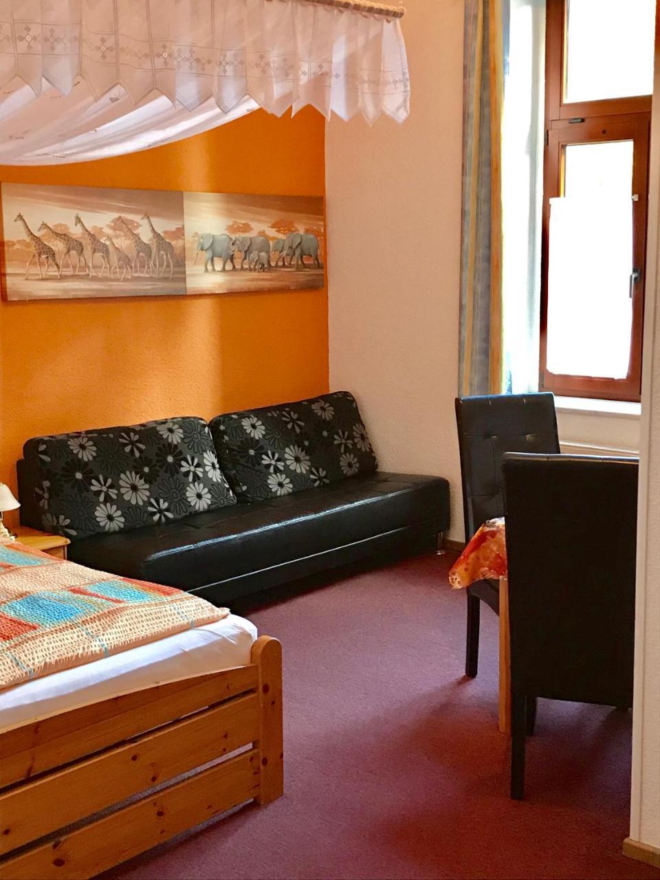 Hotel Pension Holzhausen Quedlinburg Esterno foto
