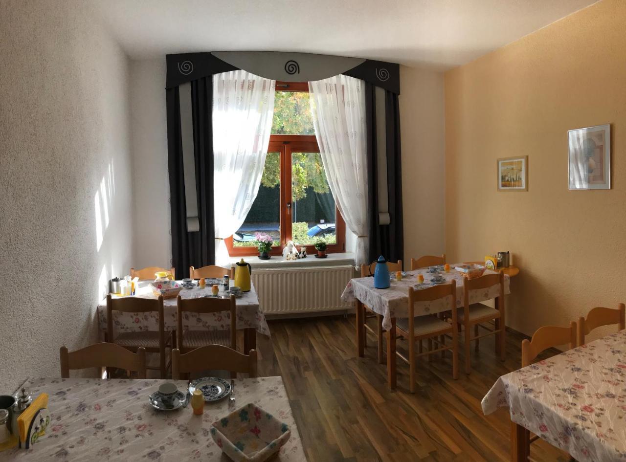 Hotel Pension Holzhausen Quedlinburg Esterno foto