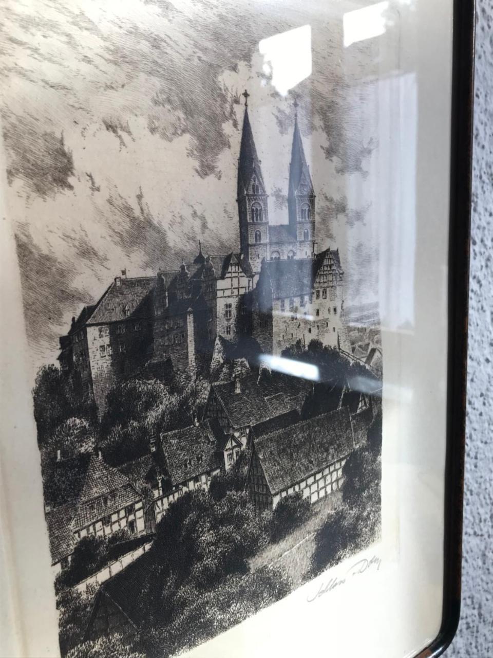 Hotel Pension Holzhausen Quedlinburg Esterno foto